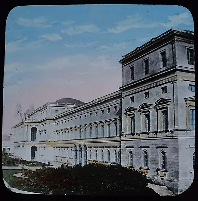 £15 • Buy MUNICH RESIDENZ C1890 HAND COLOURED VICTORIAN PHOTO Magic Lantern Slide GERMANY