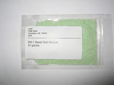 £3.69 • Buy Orchid Flask And Tissue Culture Basal Salt Medium BM1