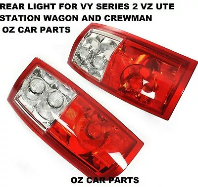 Tail Light For Vy Vz Ss Sv6 S Pack Holden Commodore Station Wagon Ute New Pair • $169