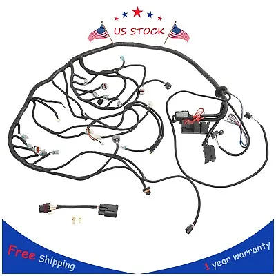 For LS3 LS2 6.2L 58X Drive 6L80E 6L90E By Wire DBW Standalone Wiring Harness • $108.86