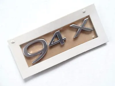 SAAB 94X 94 X Emblem (9-4X) Emblem NEW OEM 22801373 • $9.99