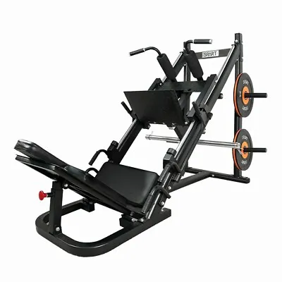 Leg Press And Hack Squat Machine With Weight Storage Capacity 2000LBS • $1189.15