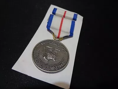 Marine Corps League Detachment Staff Bronze Medal Carded FULL SIZE  NEW • $9.75