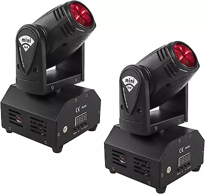 SHEHDS Moving Head Lights Mini LED Spotlight Beam 10W 4in1 RGBW Stage Lights DMX • $113.08