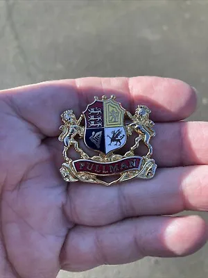 PULLMAN Coat Of Arms Minamel Series Collectors Badge Vintage No. 2779 Low Number • £5