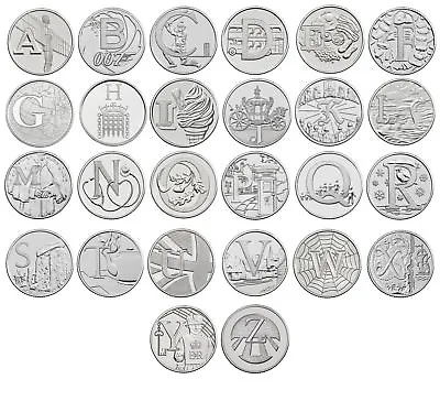 £32.50 • Buy Ten Pence 10p 2018/2019 UNCIRCULATED A To Z Coins Royal Mint Coin Hunt Free P&P