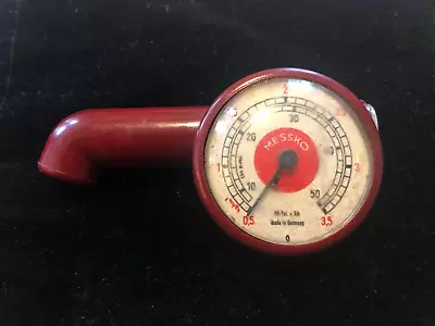 Messko Porsche Red Dot Tire Pressure Gauge Germany • $225