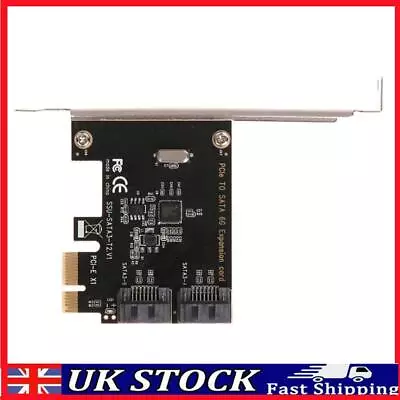 Pci-e To SATA 3.0 Internal 6Gbps Ports Disk Expansion Card • £31.19