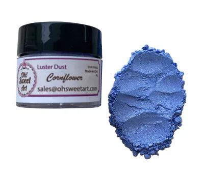 CORNFLOWER Luster Dust Cake Fondant Food Icing Wedding Decoration 4g • £2.59