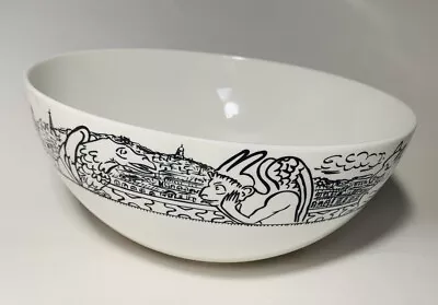 Mikasa Parisian Scenes 8 5/8  Round Serving Bowl • $34