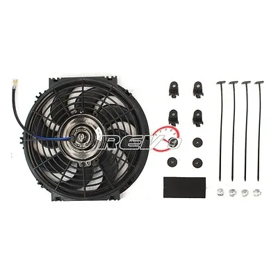 REV9 Power Universal 14  Electric Radiator Slim Fan With Fittings And Brackets • $39.50