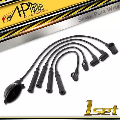 5Pcs Black Spark Plug Igintion Wire Sets For BMW E30 318i 1984-1985 L4 1.8L SOHC • $39.99