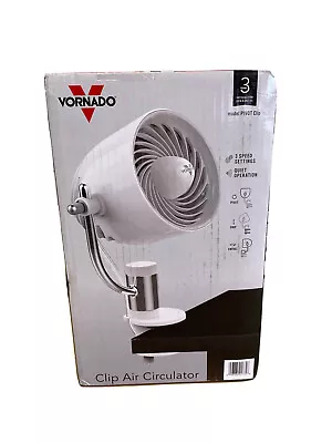 New Vornado Pivot Compact Air Circulator Clip On Fan With Multi-Surface Mount • $23.99