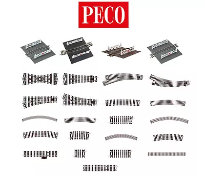 Peco Track For Model Railways Code 100 Setrack OO Gauge - Choose From List • £4.35