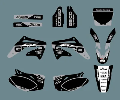 Graphics Kit Background Decal Sticker For Honda CRF450R 2002-2004 2003 CRF 450 R • $70.50