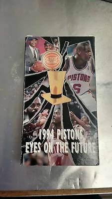 1994 Detroit Pistons Video Eyes On The Future VHS TAPE (Rare) • $12.99