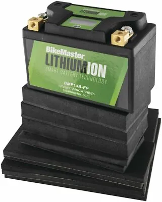 $157.61 • Buy BikeMaster Lithium-Ion 2.0 Battery For BMW S1000RR 2014-2018 Black