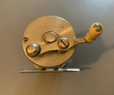 Vintage PROFESSIONAL 60  Fishing Reel With Steel Pivots- Missing Clicker  #1947 • $19.97