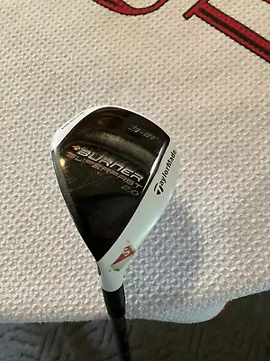 TaylorMade Burner Superfast 2.0 Rescue 18* 3 Hybrid Stiff Flex Graphite Shaft LH • $45