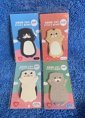 Super Cute Hoho Cat House Sticky Memo - 1 Of 4 Random Designs - MELB • $6.95