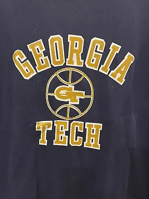 Vintage  Russell Athletic Georgia Tech Adult XLarge Graphic T Shirt • $18.99