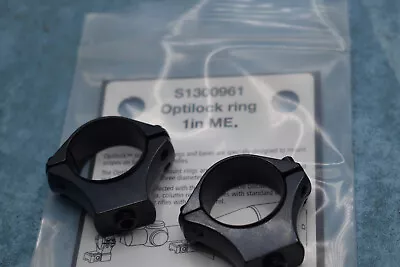 Sako Tikka 1” Medium Optilock Rings S1300961 Used Really Nice • $75