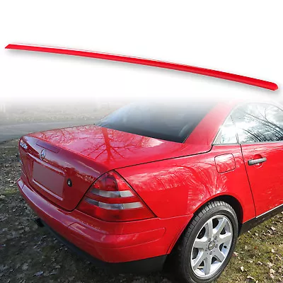 Fyralip Trunk Lip Spoiler For Mercedes Benz SLK R170 98-04 Painted Magma Red 586 • $77.56