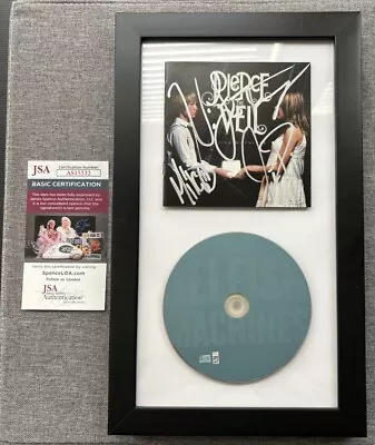 PIERCE THE VEIL SELFISH MACHINES CD JSA Framed Signed Autograph Vic Fuentes +3 • $599.99