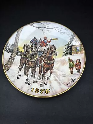 Gorham 1976 Dom Mingolla 8.5 Inch Collector Christmas Plate • $14.24