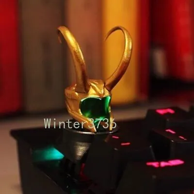 Loki Gold Helmet Keycap Marvel Avengers R4 Button For Metal Mechanical Keyboard • $79.66