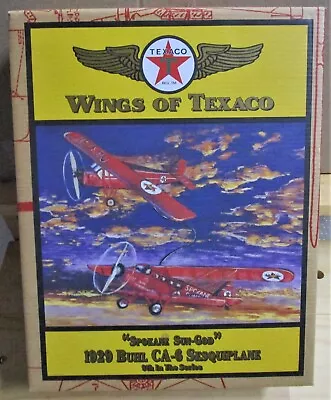 Wings Of Texaco  Spokane Sun-God  1929 Buhl CA-6 Sesquiplane 9th In The Series • $20.99