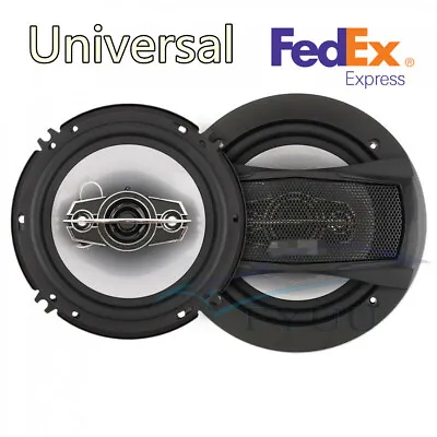 Universal Car 6'' 4 Way Hifi Auto Music Stereo Coaxial Speakers 2pcs 91dB/W New • $40.40