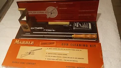 MARBLE ARMS COMPANY Steel Case Gun Cleaning Kit • $45