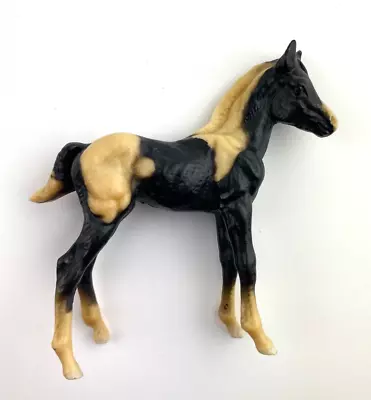 Breyer Classic Mustang Foal Black Tobiano#3066 Marguerite Henry’s Our First Pony • $21.25