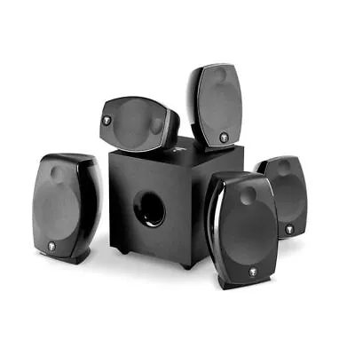 £779 • Buy Focal Sib Evo Dolby Atmos 5.1.2 AV Speaker Package Black Cinema OPENBOX
