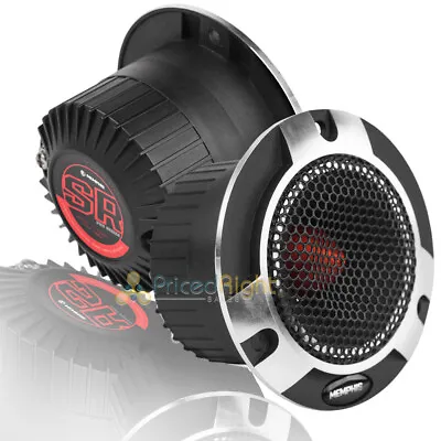 Memphis Audio 4  Pro Tweeters 100 Watt RMS Car Audio Pair Street Reference SRXPT • $49.95