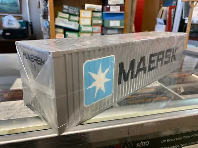 Usa Trains G Scale Brand New Maersk Container Still Sealed. • $149