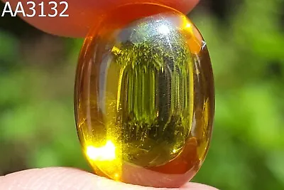 Powerful Energy Yellow SOAP Naga Eye Gem Crystal Lucky Wealth Thai Amulet #a3132 • $18.03