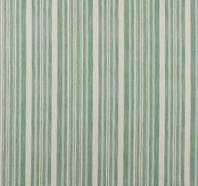 £74.99 • Buy Jane Churchill Curtain Fabric 'TULSI STRIPE - GREEN' 3 METRES 100% Cotton
