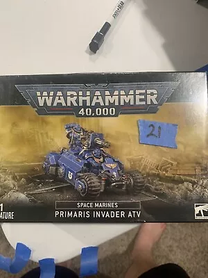 Games Workshop Warhammer 40K Space Marines Primaris Invader ATV Figure - 4850 • $28