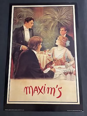Vintage Poster: Maxim’s 1988 Catalog AP-3 (36x24 In.) • $18.22