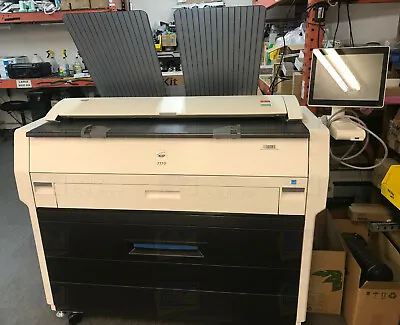 KIP 7170K 36-inch Mono BW Wide Format Printer (Less 23K Meter / Less 3500 Run) • $15500