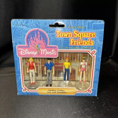 Vintage Disney Magic Town Square Friends Mother Father Son Daughter Figures  • $8.96