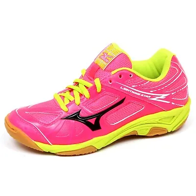 F2400 Sneaker Bimba Girl MIZUNO LIGHTNING STAR Tissue/ecoleather Volleyball Shoe • $102.95