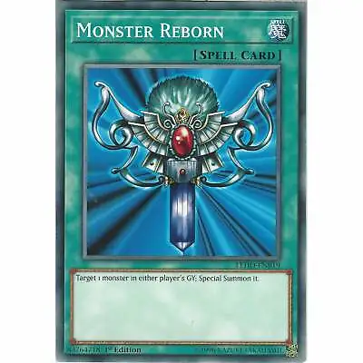 Yu-Gi-Oh Monster Reborn - LEHD-ENB19 - Common Card - 1st Edition • £1.20