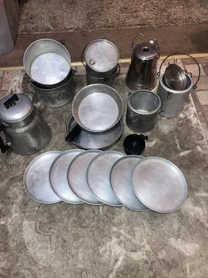 $23 • Buy Vintage Scout Cookware Aluminum Off The Grid Camping Hiking