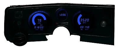 $369.71 • Buy Chevy 1969 Chevelle Digital Dash Panel With Blue LED Gauges Made In The USA