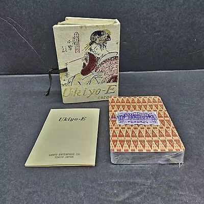 UKIYO-E Japanese Traditional Playing Cards Vintage Sealed Sanyo Sangyosha • $19.99