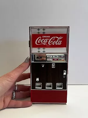 Vintage Coca-Cola WB102 Mini Metal Toy Vending Machine Musical Diorama Display • $129.99