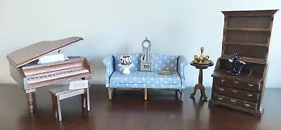 1:12 Scale Living Room Lot Vintage Concord Miniatures & House Of Miniatures • $15